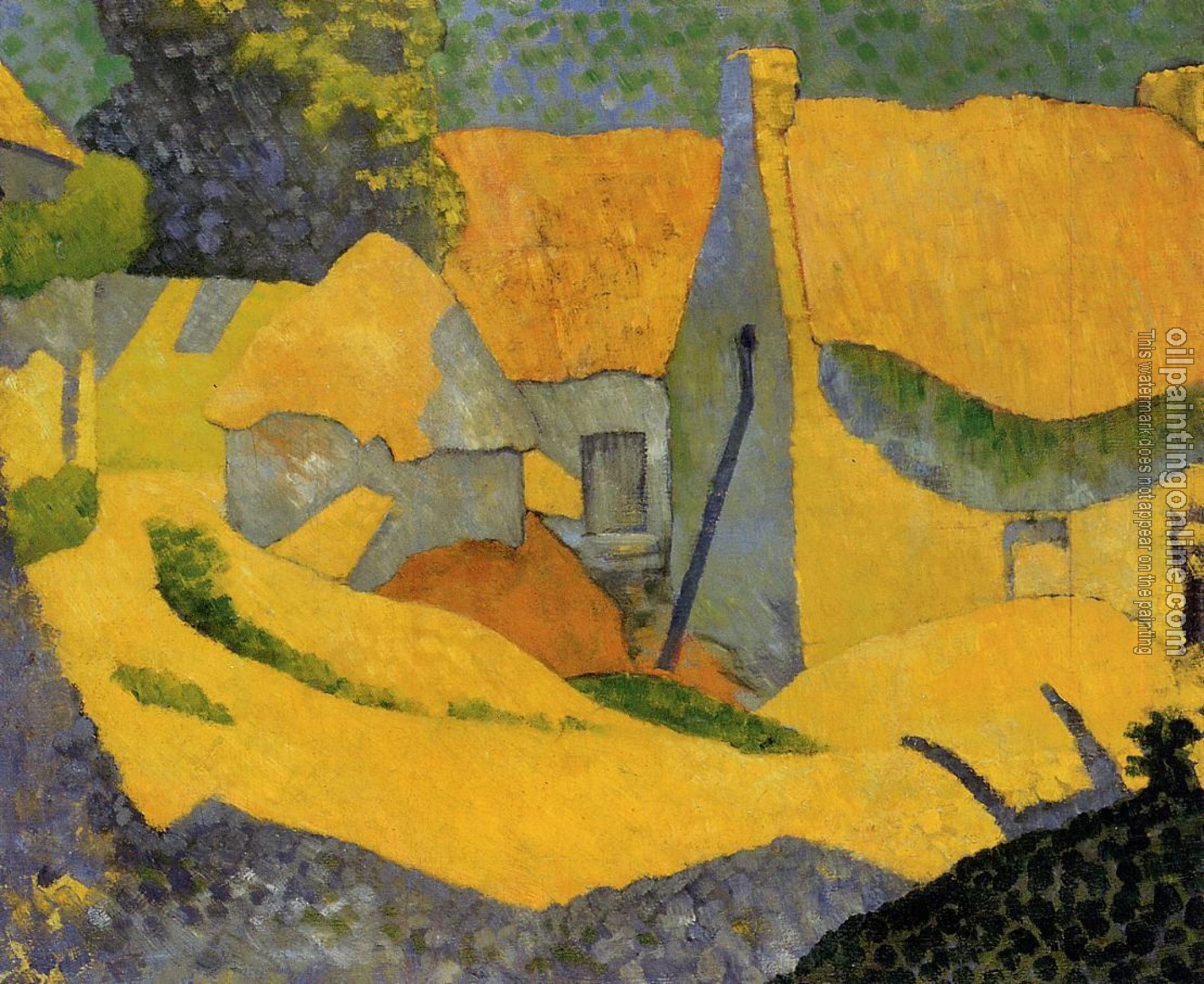 Serusier, Paul - Yellow Farm at Pouldu